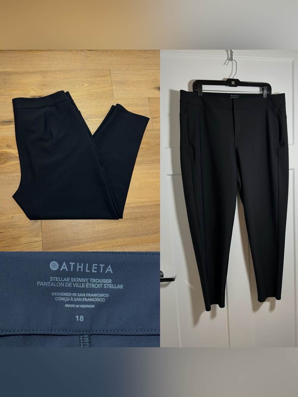 Plus sz Athleta Stellar Skinny Trouser